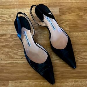 Manolo Blahnik Vintage Kitten Heels.